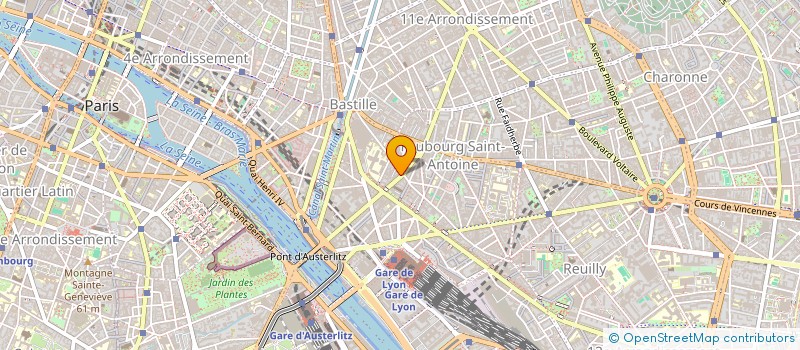 localisation de l'entreprise ROUSSY  PARIS