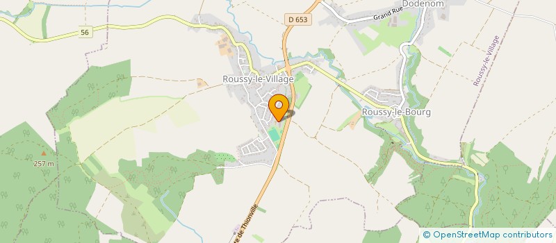 localisation de l'entreprise ROUSSY TT  ROUSSY-LE-VILLAGE