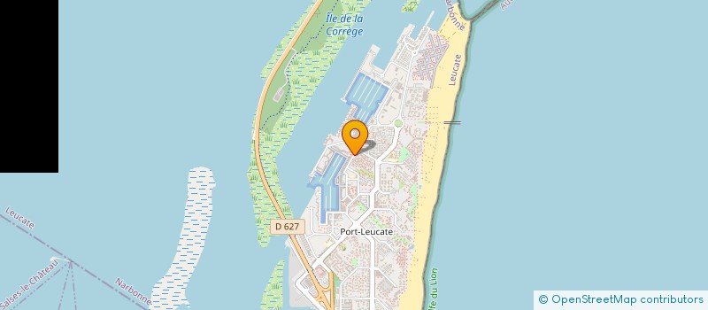 localisation de l'entreprise ROUSTAN FRERES à LEUCATE