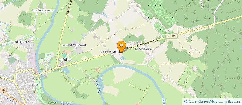 localisation de l'entreprise ROUSTEAU  LE LUDE