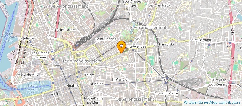 localisation de l'entreprise ROUSTIQUE  MARSEILLE