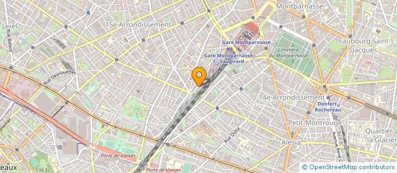 localisation de l'entreprise ROUTADAM  PARIS