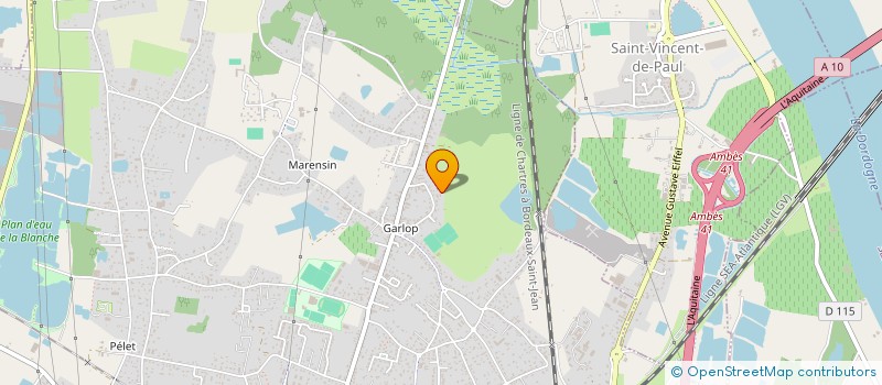 localisation de l'entreprise ROUTE 33 RALLYE  AMBARES-ET-LAGRAVE