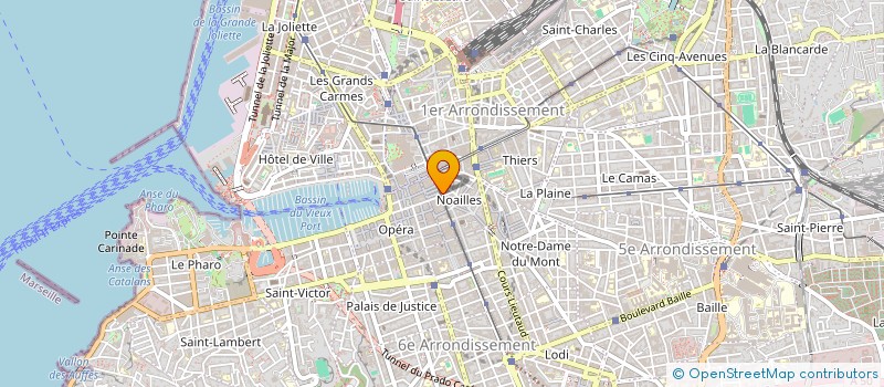 localisation de l'entreprise ROUTE 66 à MARSEILLE
