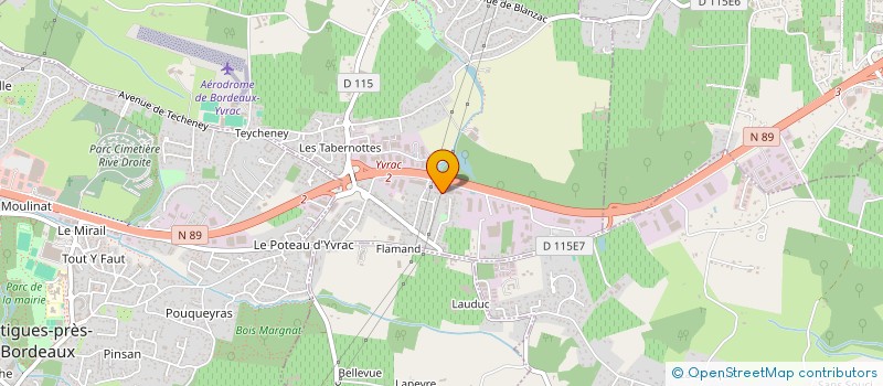 localisation de l'entreprise ROUTE 671  SALLEBUF