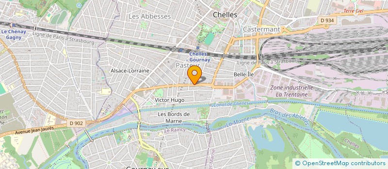 localisation de l'entreprise ROUTE AND LUXURY  CHELLES