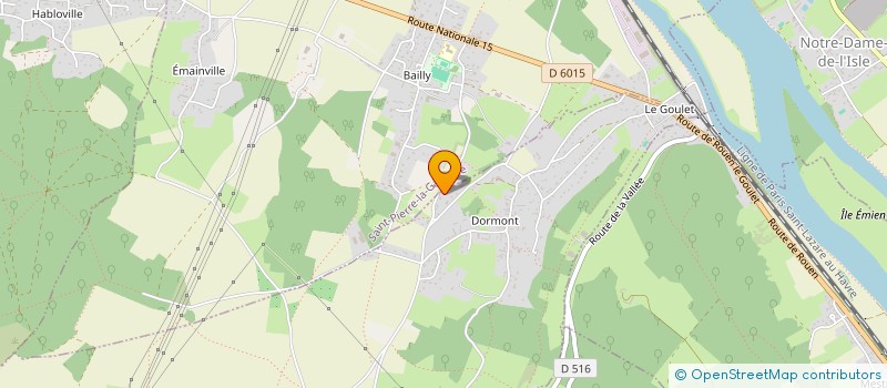 localisation de l'entreprise ROUTE D'INGREMARE  SAINT-PIERRE-DE-BAILLEUL