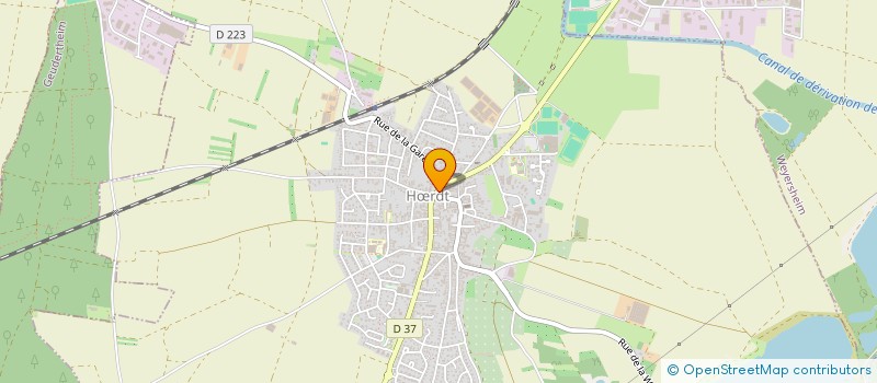 localisation de l'entreprise ROUTE DE BOERSCH  HRDT