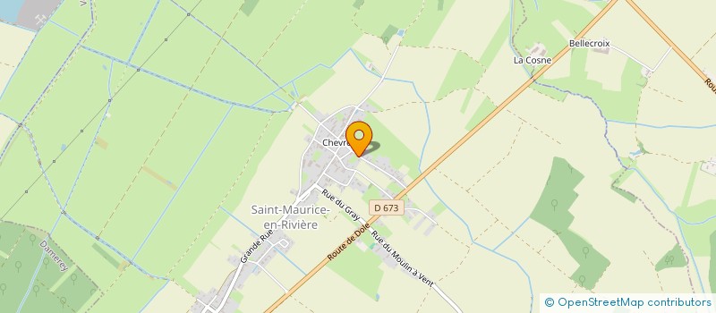 localisation de l'entreprise ROUTE DE CHALON  SAINT-MAURICE-EN-RIVIERE