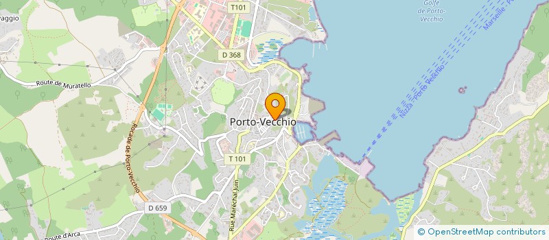 localisation de l'entreprise ROUTE DE L'ARCA à PORTO-VECCHIO
