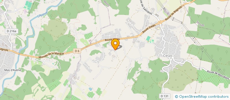 localisation de l'entreprise ROUTE DE SALINDRES à MONS