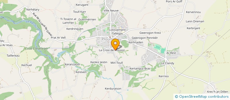 localisation de l'entreprise ROUTE DES EPICES, CHEMIN DES ARTS  PLOUMILLIAU