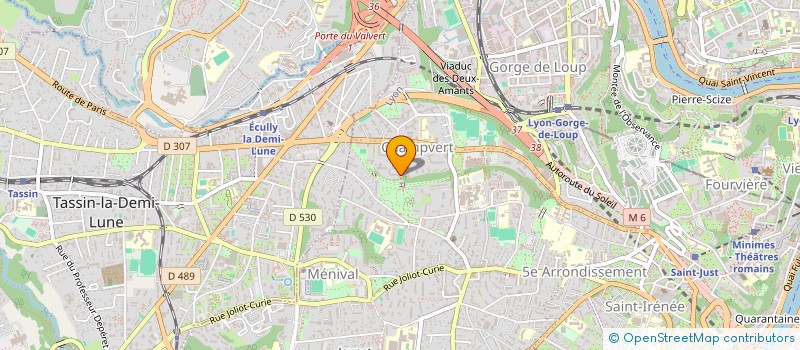 localisation de l'entreprise ROUTE EXPRESS  LYON