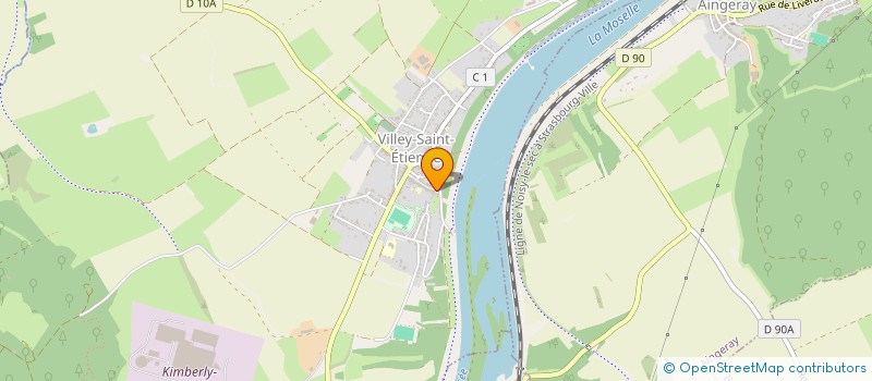 localisation de l'entreprise ROUTE PATRIMONIALE ET TOURISTIQUE SAINT-MARTIN EN LORRAINE  VILLEY-SAINT-ETIENNE