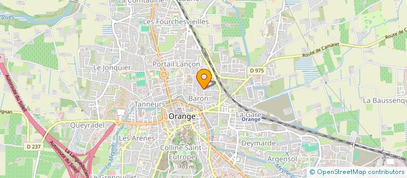 localisation de l'entreprise ROUTECH  ORANGE