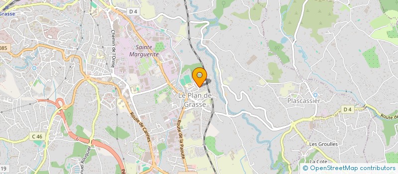 localisation de l'entreprise ROUTES DU SUD  GRASSE