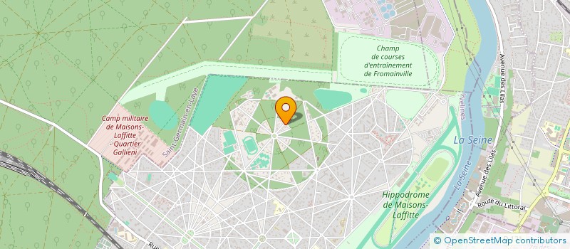 localisation de l'entreprise ROUTES&ROADS  MAISONS-LAFFITTE