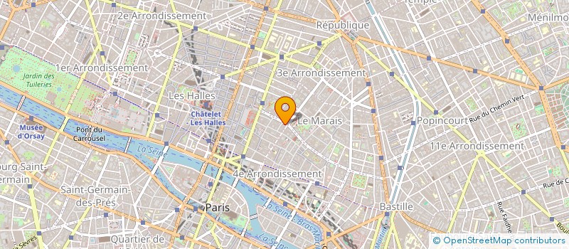localisation de l'entreprise ROUTES SERVICES DEPANNAGES à PARIS