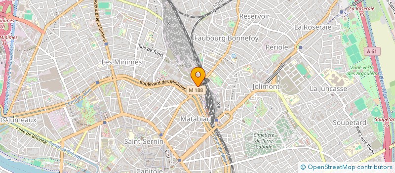 localisation de l'entreprise ROUTEX SERVICES à TOULOUSE