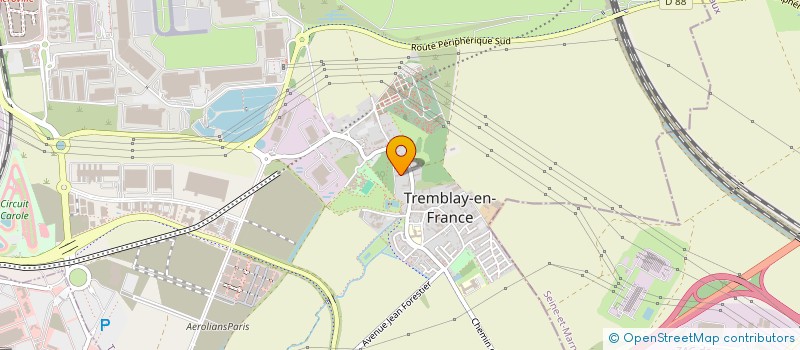 localisation de l'entreprise ROUTING PORTAGE NEWS à TREMBLAY-EN-FRANCE