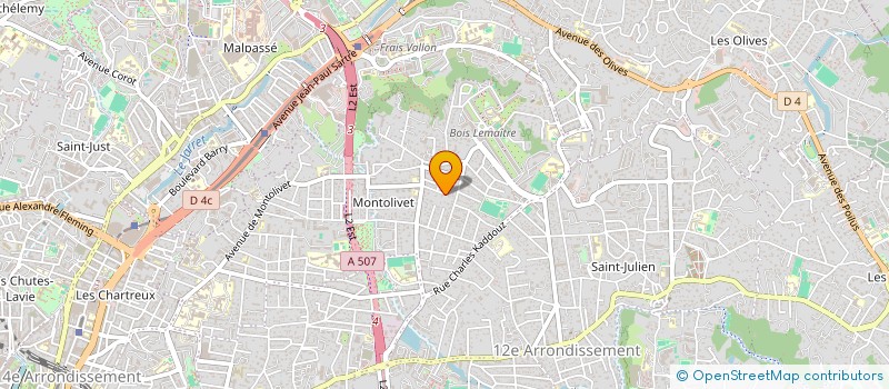 localisation de l'entreprise ROUVA à MARSEILLE