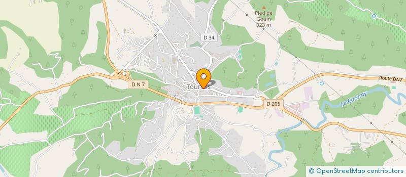 localisation de l'entreprise ROUVEYROL JOUHANNET à TOURVES