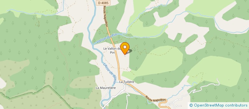 localisation de l'entreprise ROUVIER FRERES à SENEZ