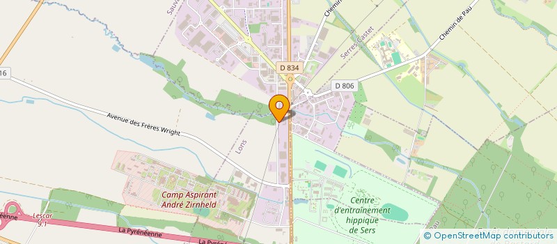 localisation de l'entreprise ROUVRAIS à LONS