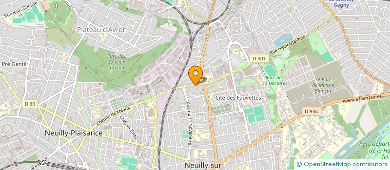 localisation de l'entreprise ROUWA à NEUILLY-SUR-MARNE