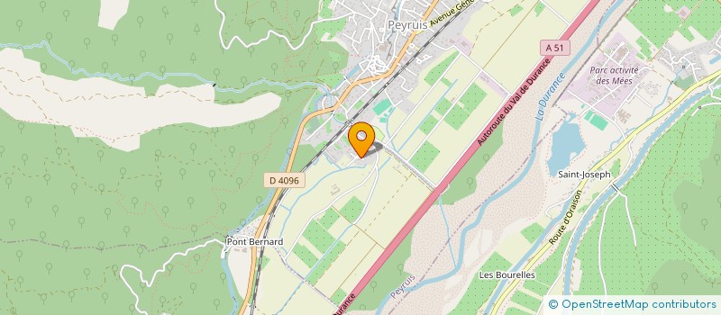 localisation de l'entreprise ROUX  PEYRUIS