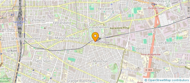 localisation de l'entreprise ROUX B2M  TRAMOYES