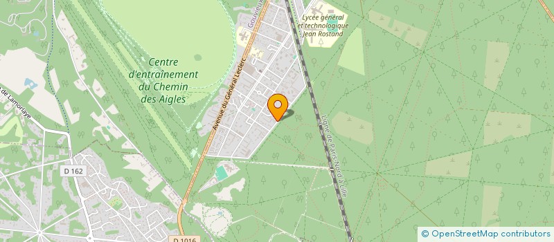 localisation de l'entreprise ROUX-DANTZIG  CHANTILLY