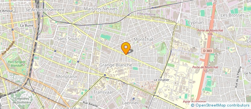 localisation de l'entreprise ROUX-FAVRE.BERLIOZ à LYON