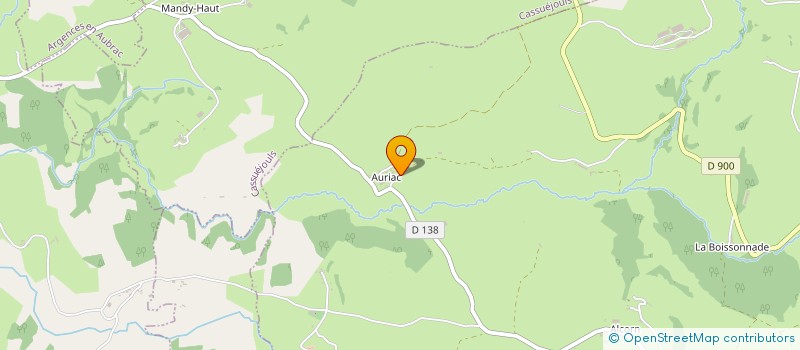 localisation de l'entreprise ROUX JEAN LOUIS ET MARYSE  LAGUIOLE