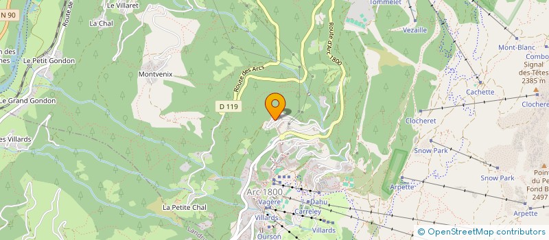 localisation de l'entreprise ROUX MOLLARD  BOURG-SAINT-MAURICE