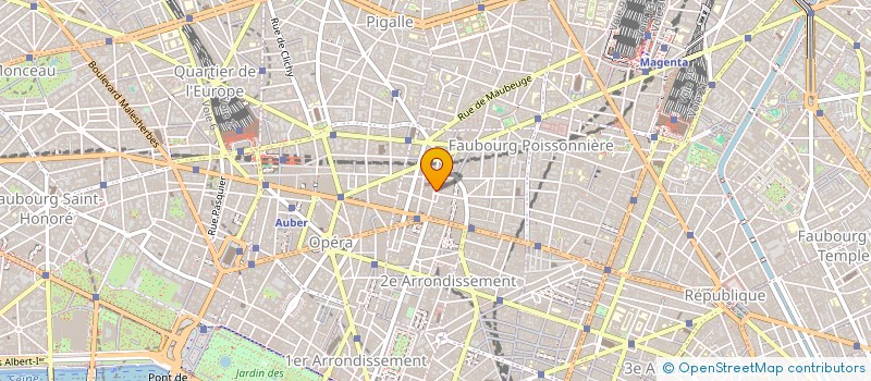 localisation de l'entreprise ROUX OBJETS D ART  PARIS