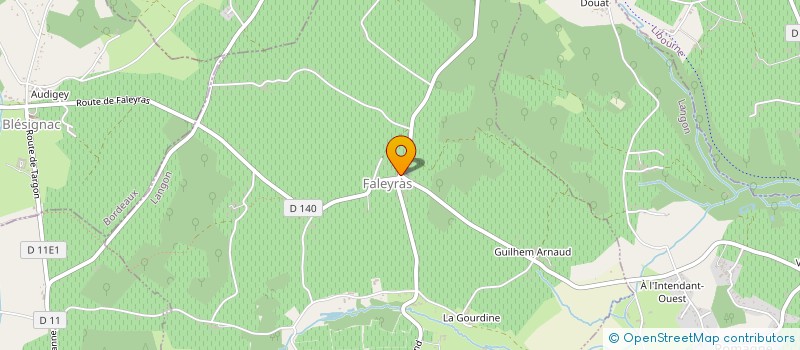 localisation de l'entreprise ROUX SARL  BAURECH