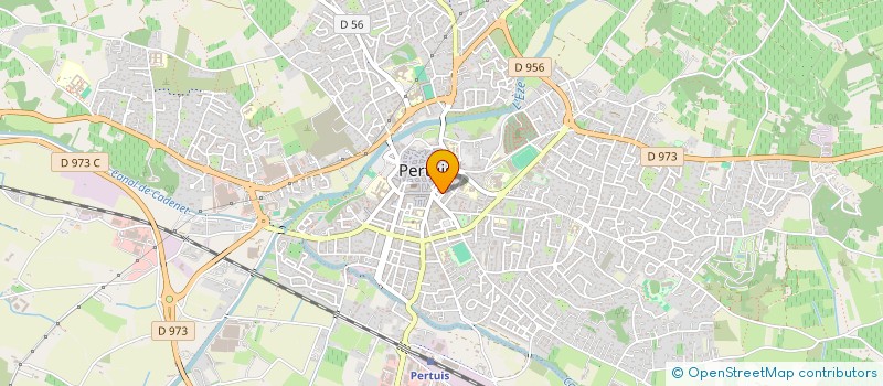 localisation de l'entreprise ROUX SPORTS ET LOISIRS à PERTUIS