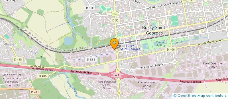 localisation de l'entreprise ROUX TROOTWIJK S.V.V. à SERRIS