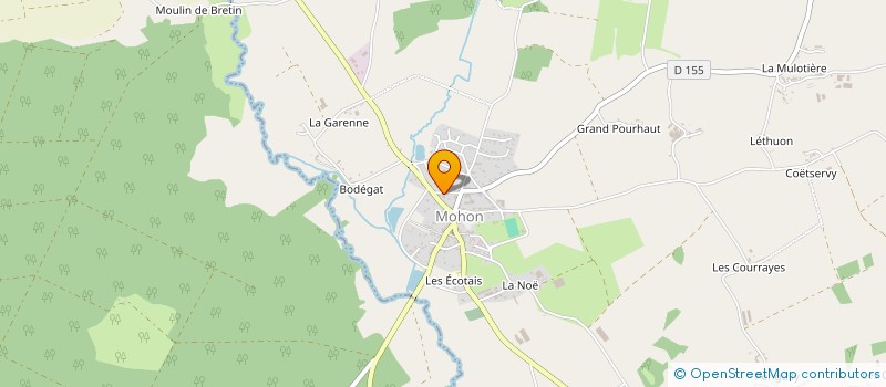 localisation de l'entreprise ROUXEL CONSTRUCTIONS à MOHON