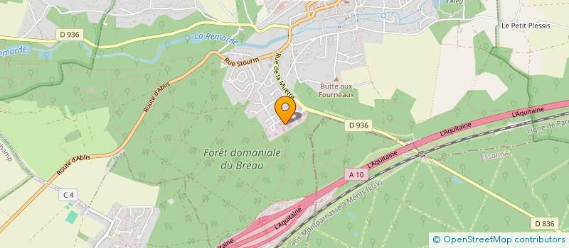 localisation de l'entreprise ROUXEL MOLD  SAINT-ARNOULT-EN-YVELINES