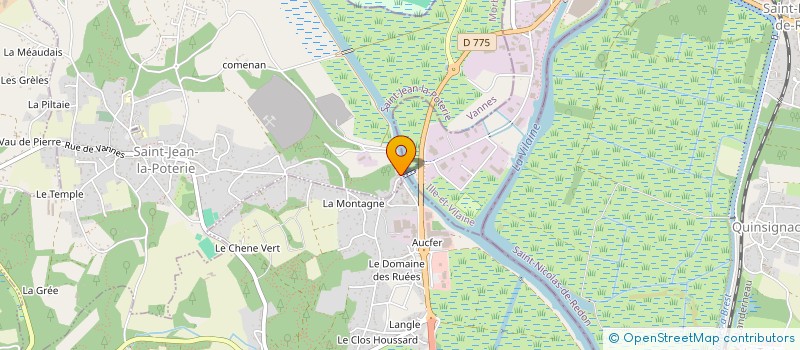localisation de l'entreprise ROUXEL SECAMA à RIEUX