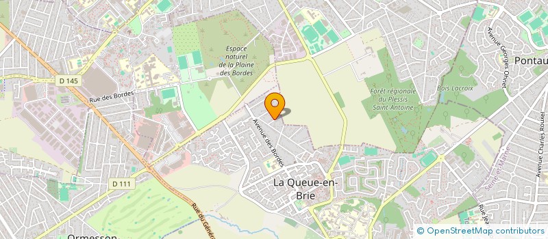 localisation de l'entreprise ROUY 3  LA QUEUE-EN-BRIE