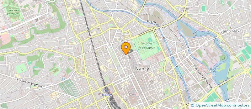 localisation de l'entreprise ROUYER  NANCY