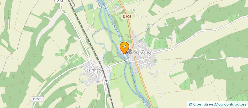 localisation de l'entreprise ROUYER ENERGIES  DANNEMOINE