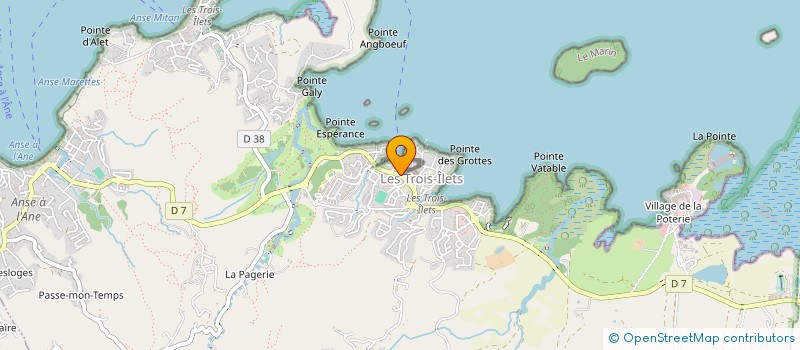 localisation de l'entreprise ROUZE RASIN'AN à LES TROIS-ILETS