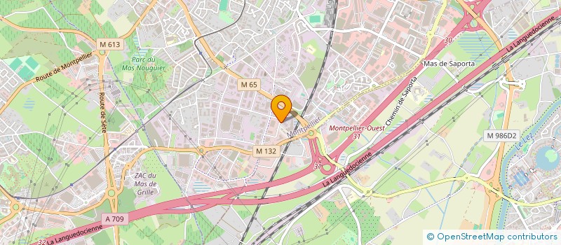 localisation de l'entreprise ROUZES LANGUEDOC à MONTPELLIER