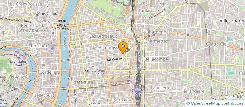 localisation de l'entreprise ROUZIER IMMOBILIER  LYON