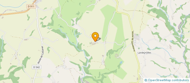 localisation de l'entreprise ROUZIES FAYET HAUT  CASTANET