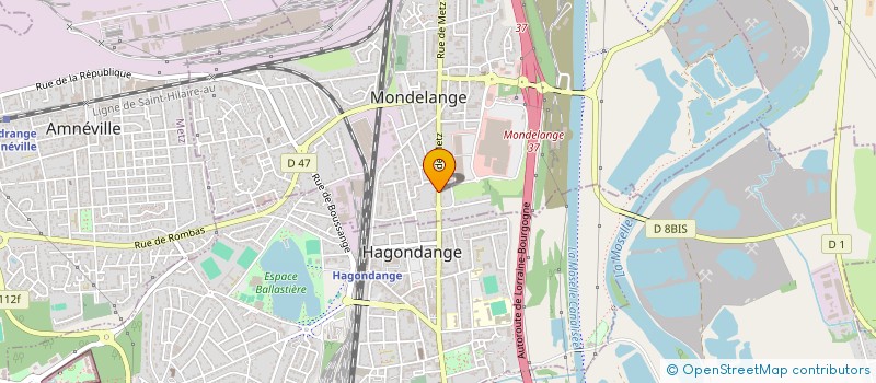 localisation de l'entreprise ROUZIQ EURL  MONDELANGE